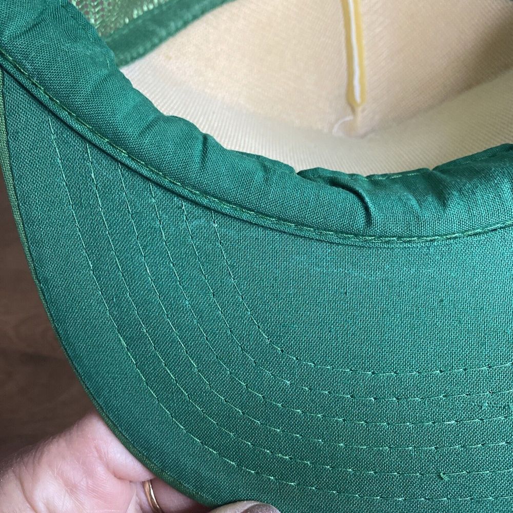 Vintage Shandon Headwear Ireland Hat Cap Irish Clover Mesh Foam Snapback Trucker - Picture 11 of 16